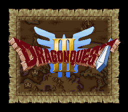 Dragon Quest III - Soshite Densetsu he... (Japan) Title Screen